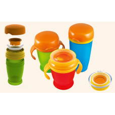 Nevylévací hrníček LOVI 360° MINI 250ml s úchyty 1/630 CANPOL BABIES